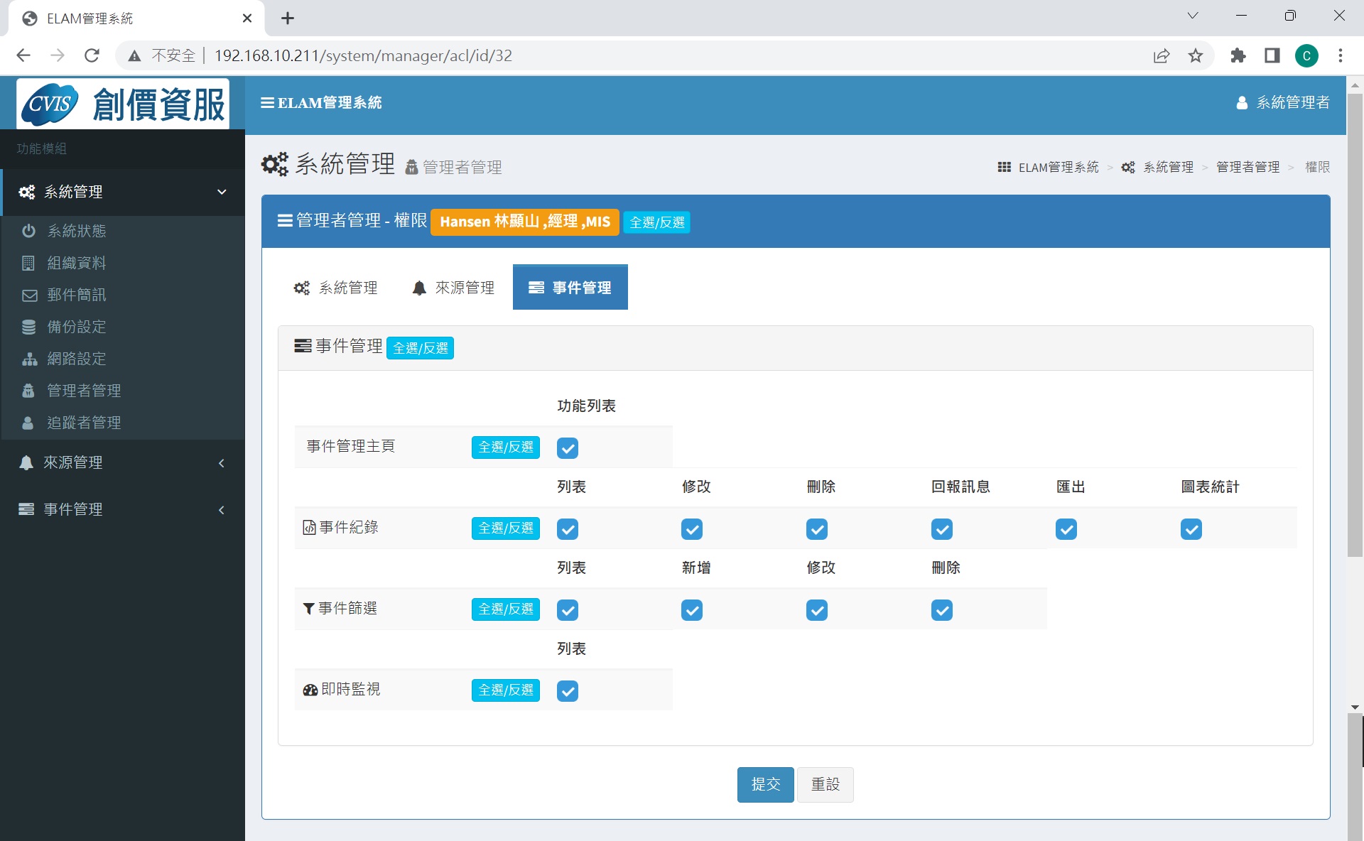 亮點六、RPC 任務權限管理 Role Permissions,Rights Management